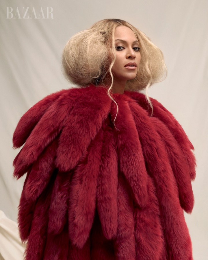 Beyoncé para Harper's Bazaar; setembro 2021 (Foto: Divulgação)